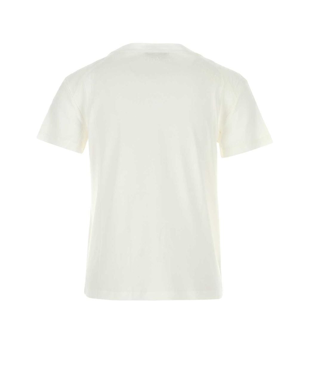 Max Mara White Crew Neck T-Shirt