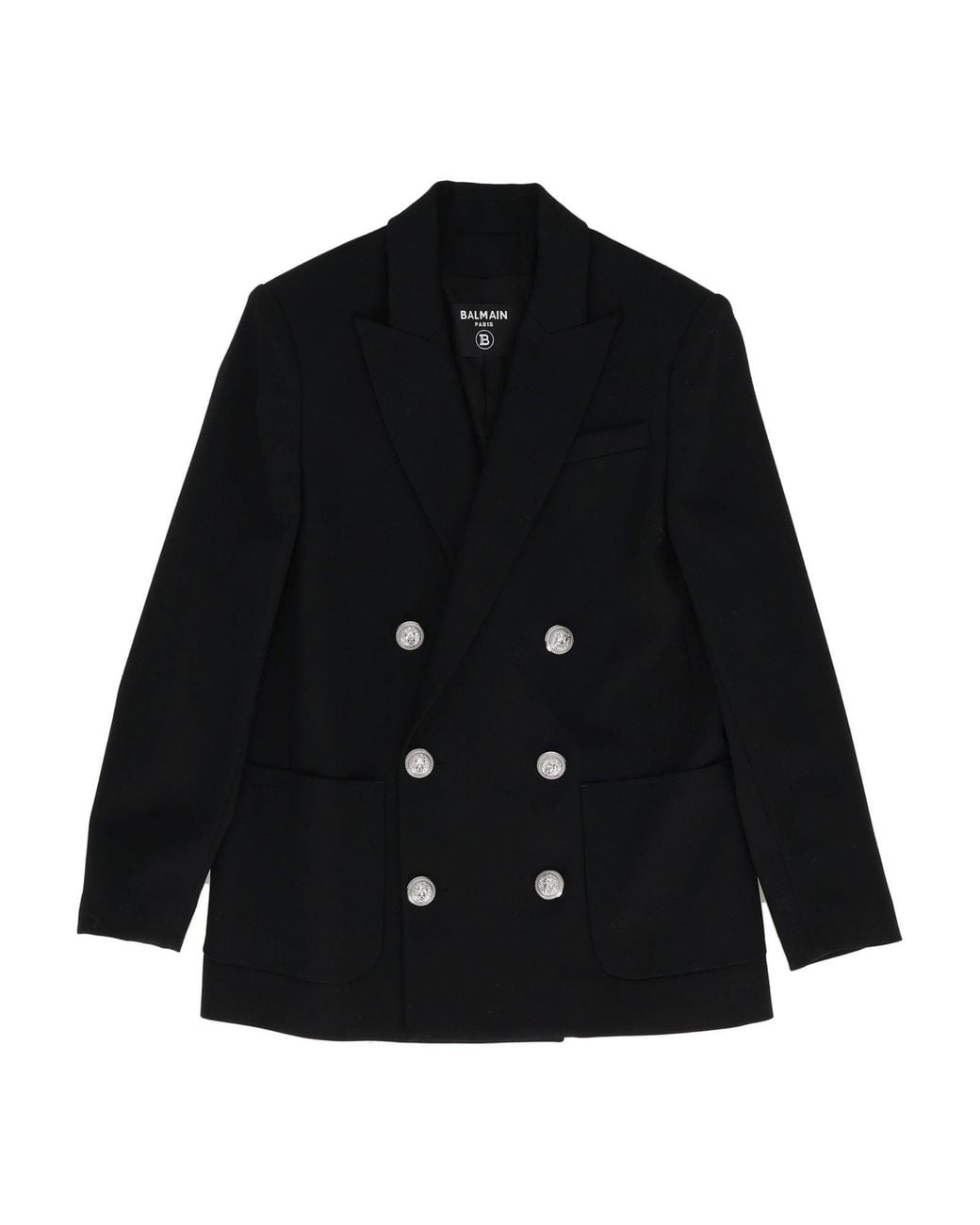 Balmain Black Suit Jacket