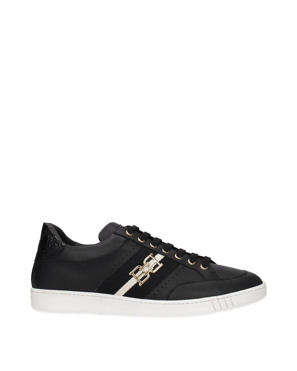 Bally Black Sneakers Winton Uomo Pelle Nero for men