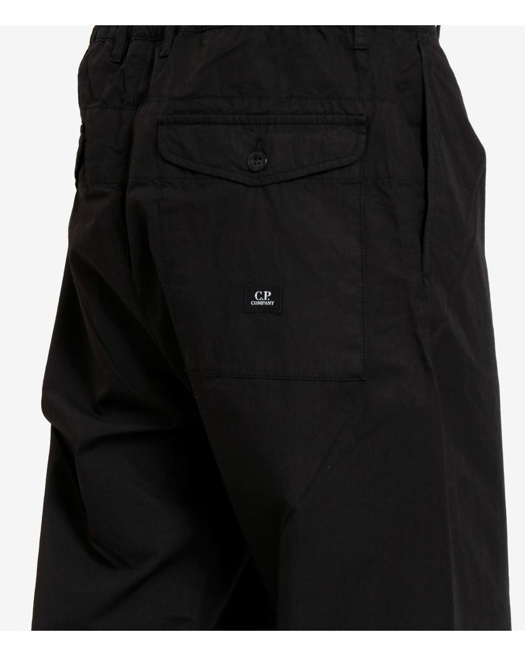 C P Company Black Trousers for men
