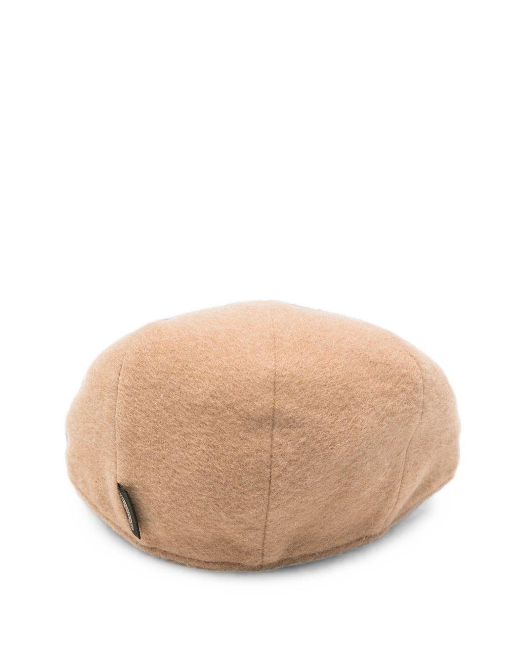 Borsalino Natural Parigi Hut Mit Logo-Patch