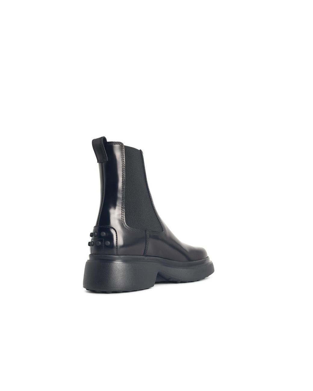 Tod's Blue Leather Ankle Boots