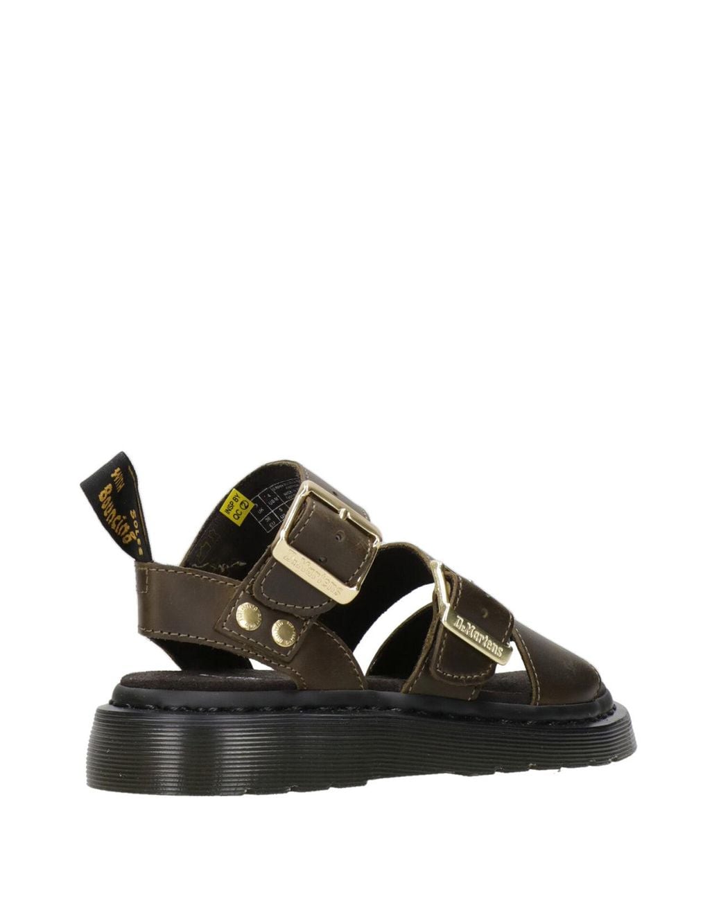 Dr. Martens Black Sandals