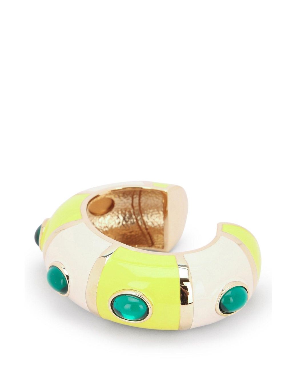 Jacquemus Metallic Le Bracelet Rayures
