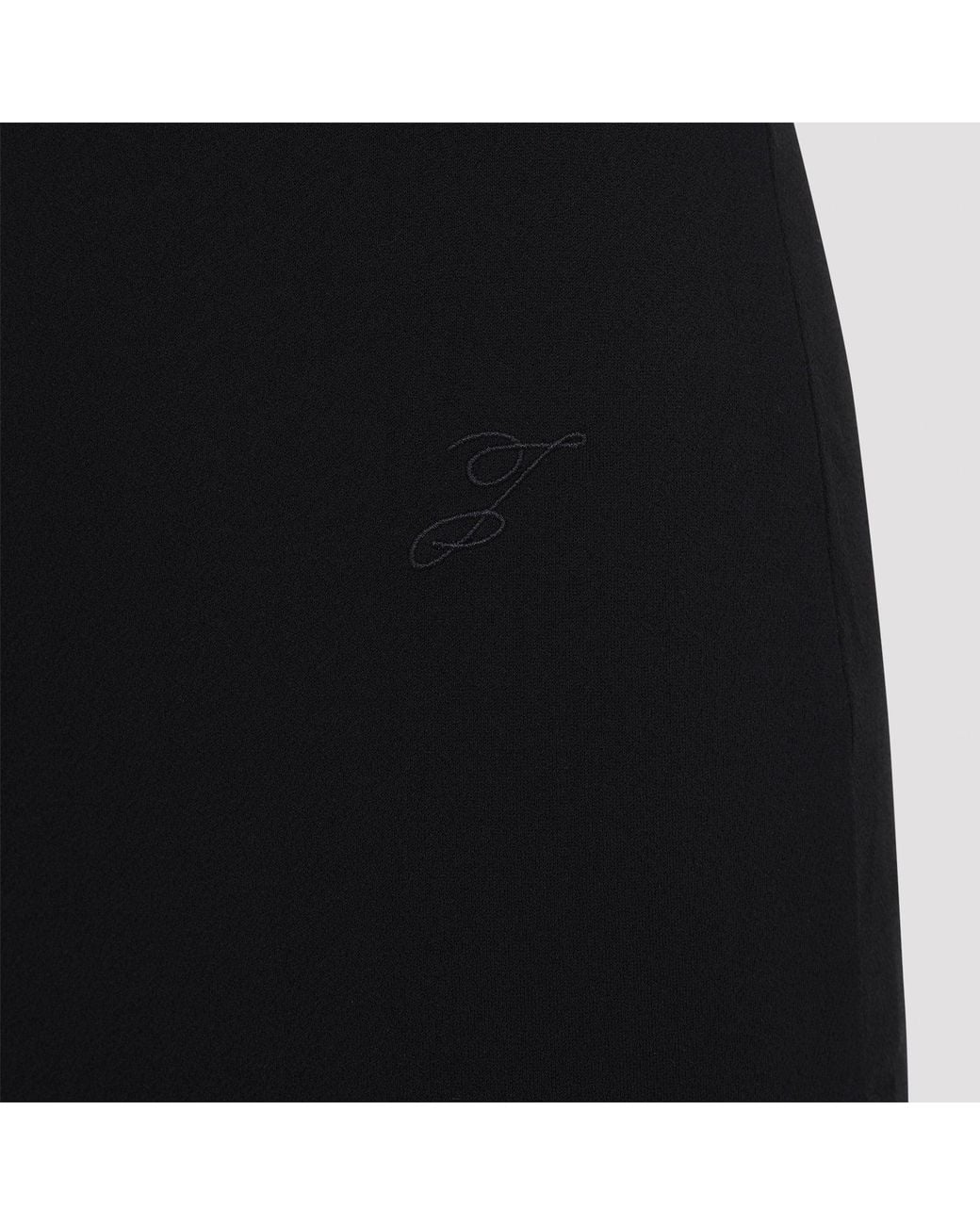 Jacquemus Black Alba Midi Dress