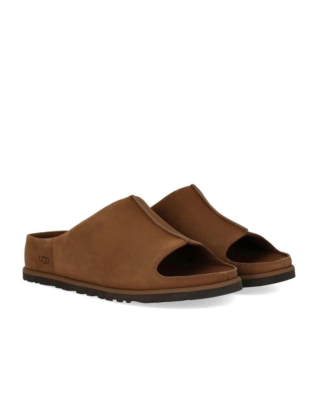 Ugg Brown Otzo Dark Chestnut Slide