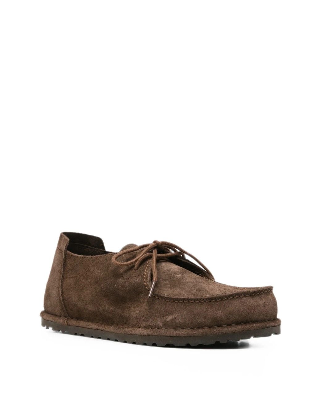 Birkenstock Brown Utti Lace N Carafe, Suede Leather