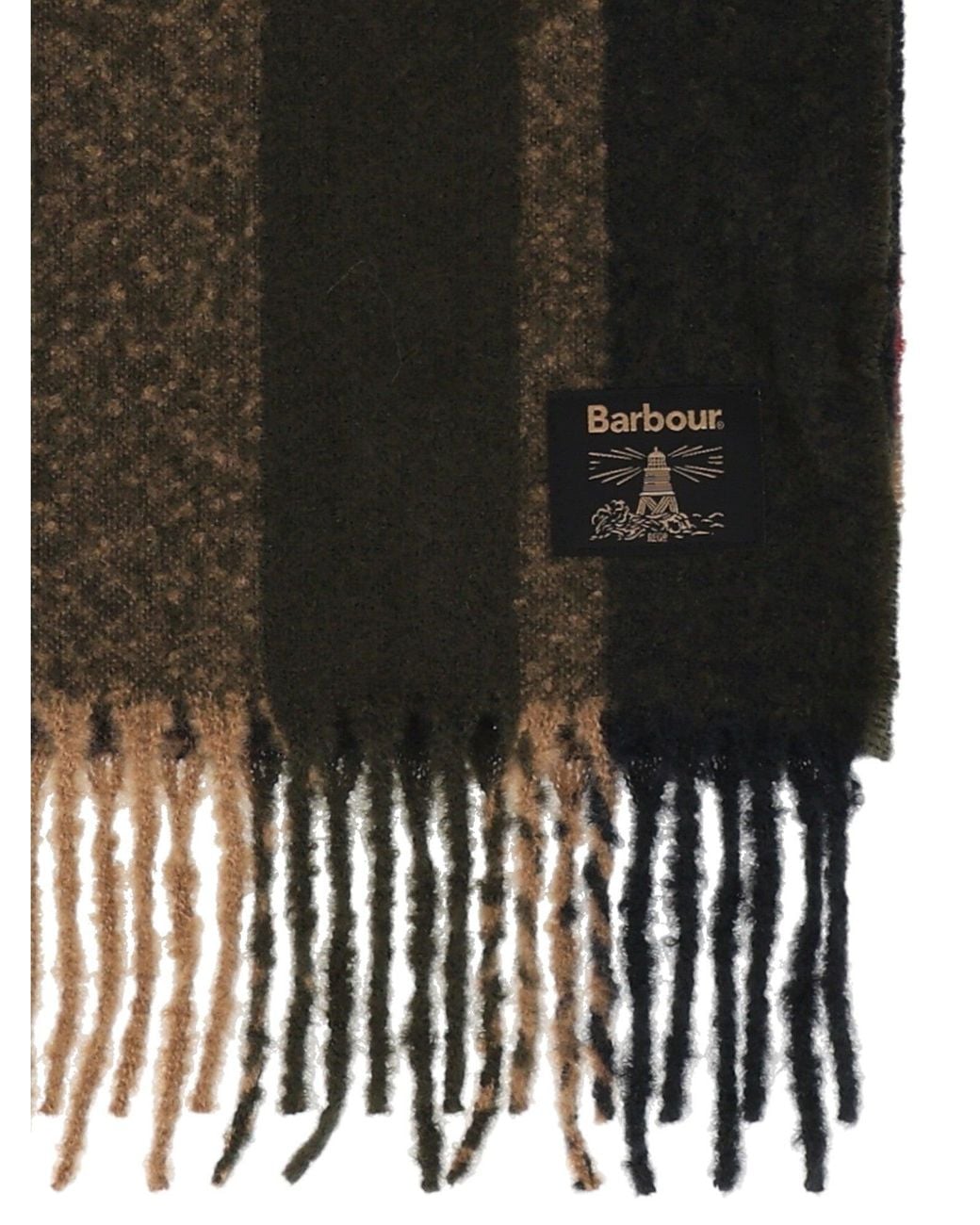 Barbour Black Westerdale Scarf