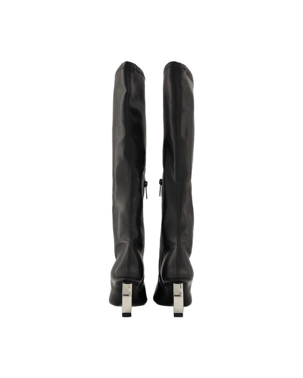 Courreges Black Circle Stiefel