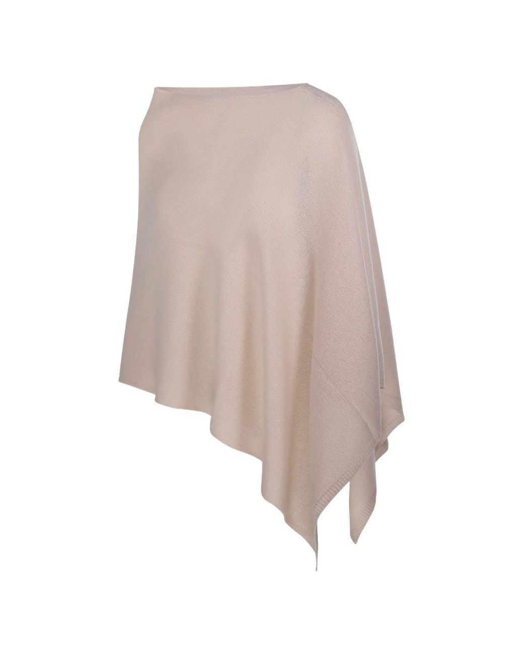 Be You Natural Asymmetric Poncho
