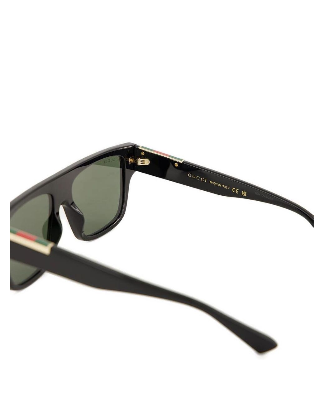 Gucci Gray Rectangular Shape Sunglasses