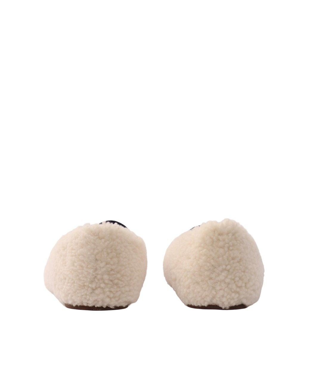 Moon Boot Natural Mb Shearling Ballerina