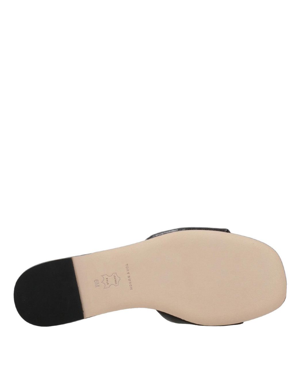 Tory Burch White E Sandalen schwarz