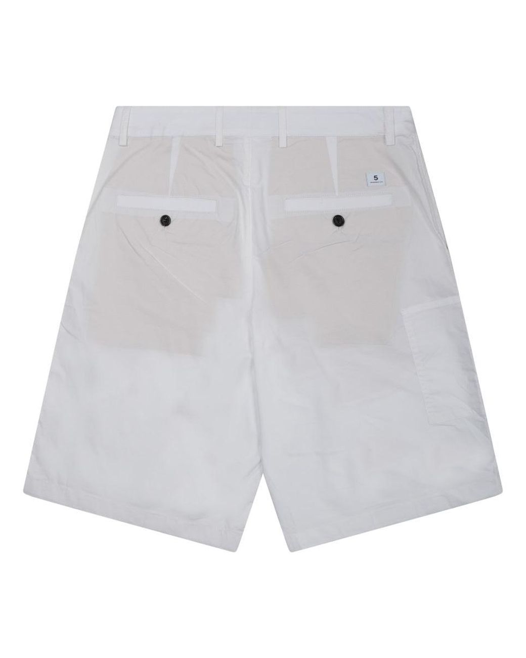Department 5 White Shorts Patrick for men