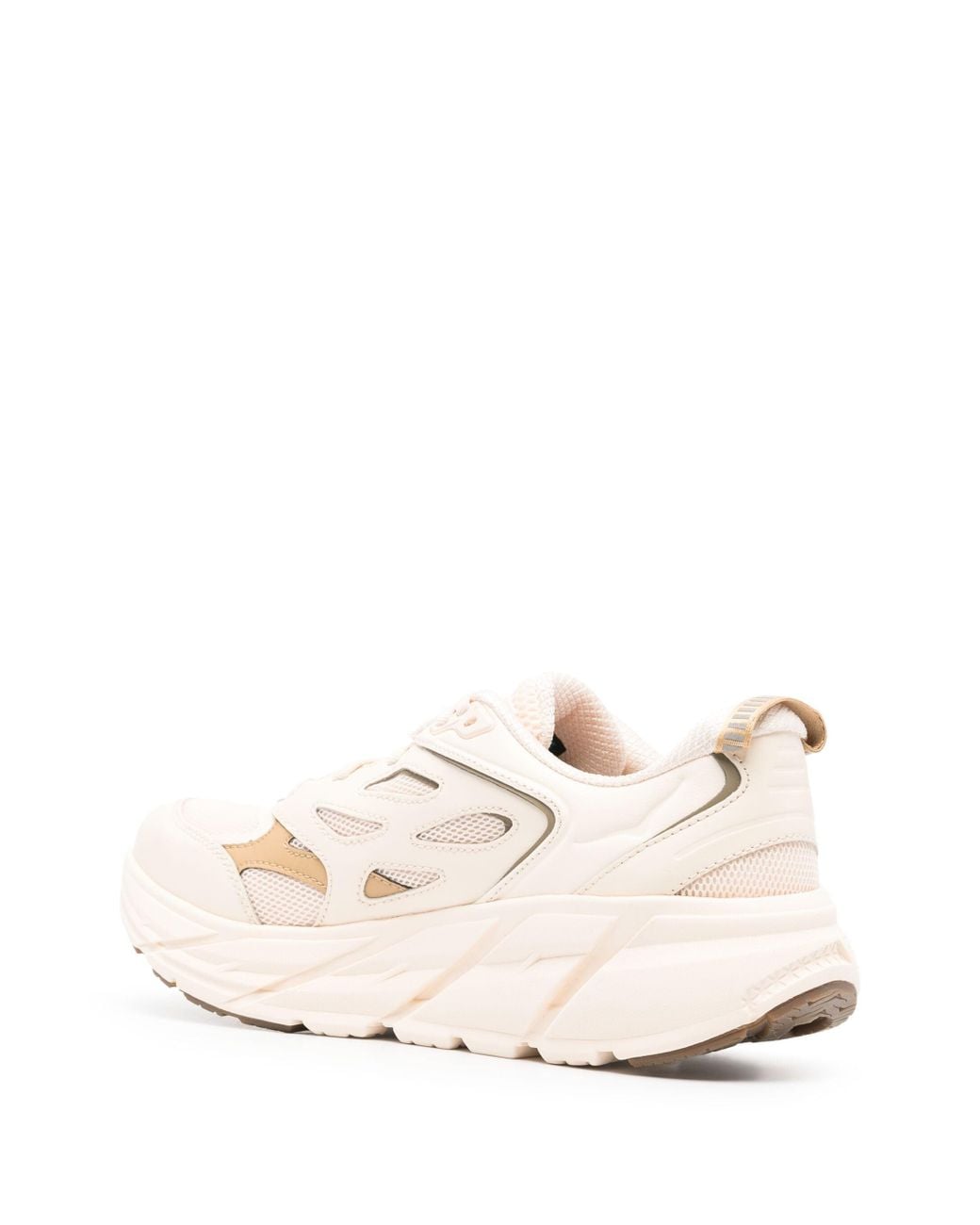 Hoka One One White U Clifton Athletics Shoes for men