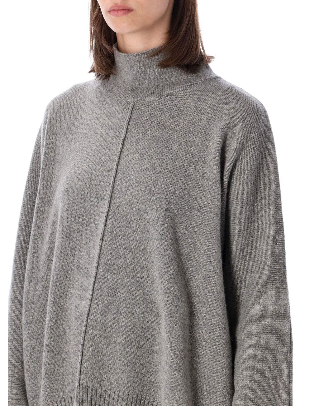 Alberta Ferretti Gray Alberta Ferretti Cashmere Sweater