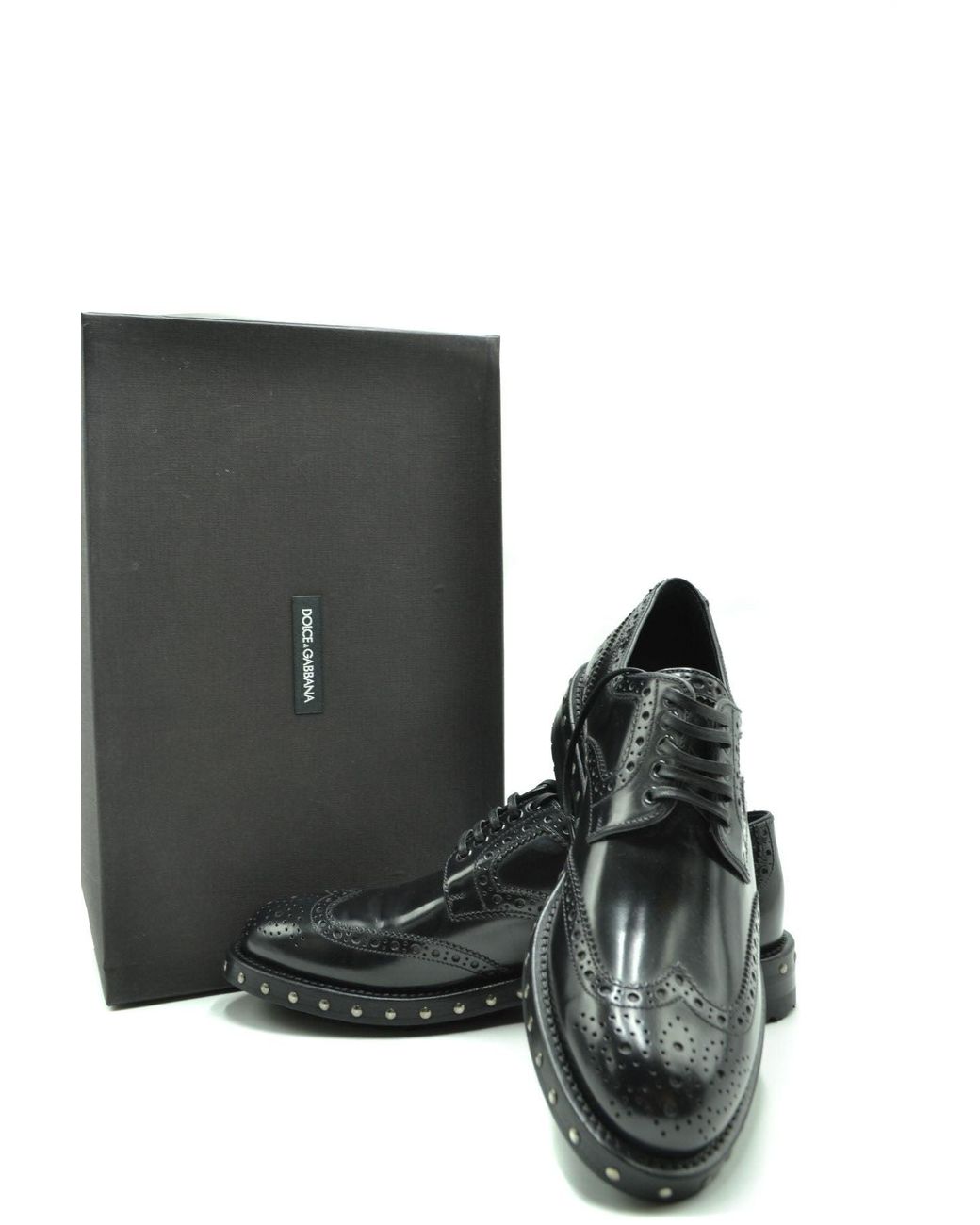 Dolce & Gabbana Gray Derby