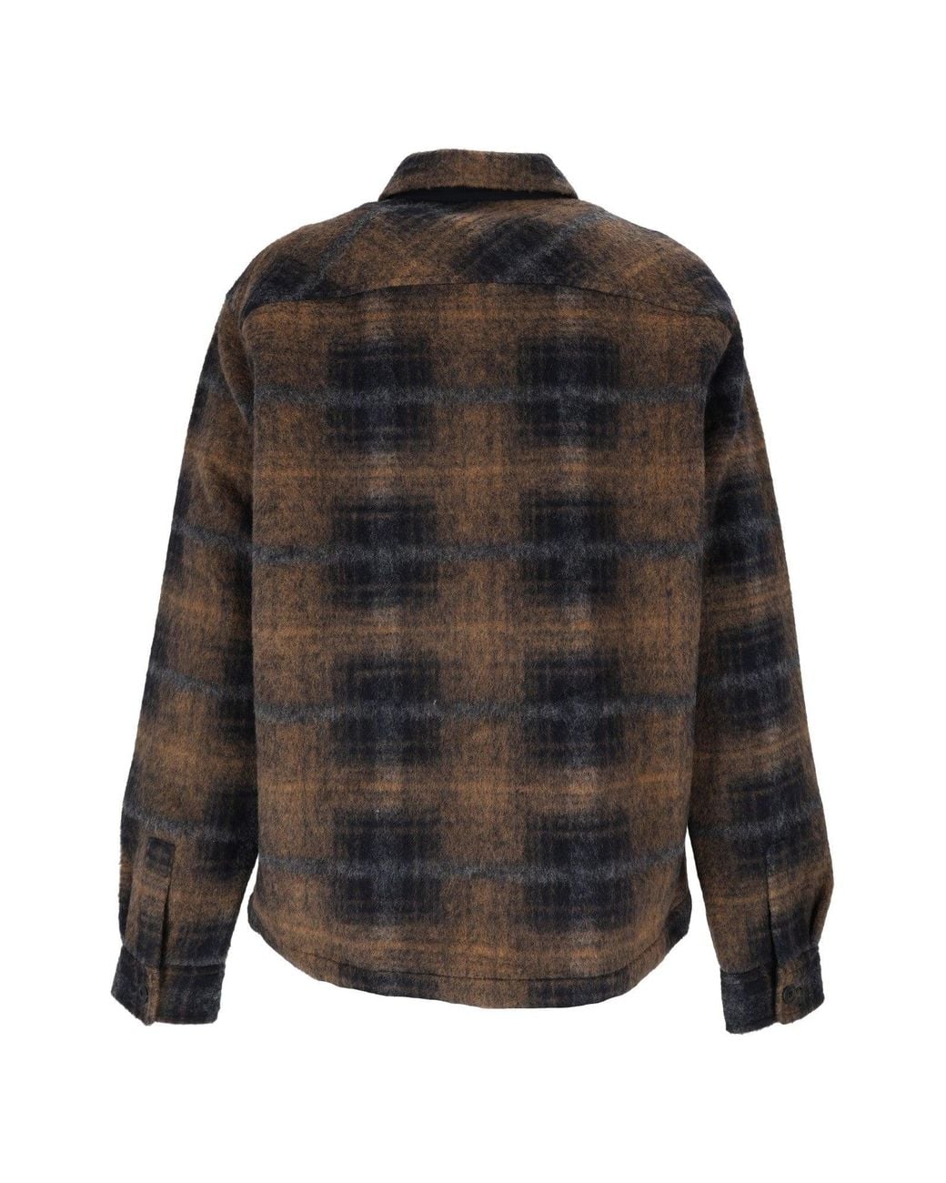 Barbour Black Oswald Fleece Overshirt