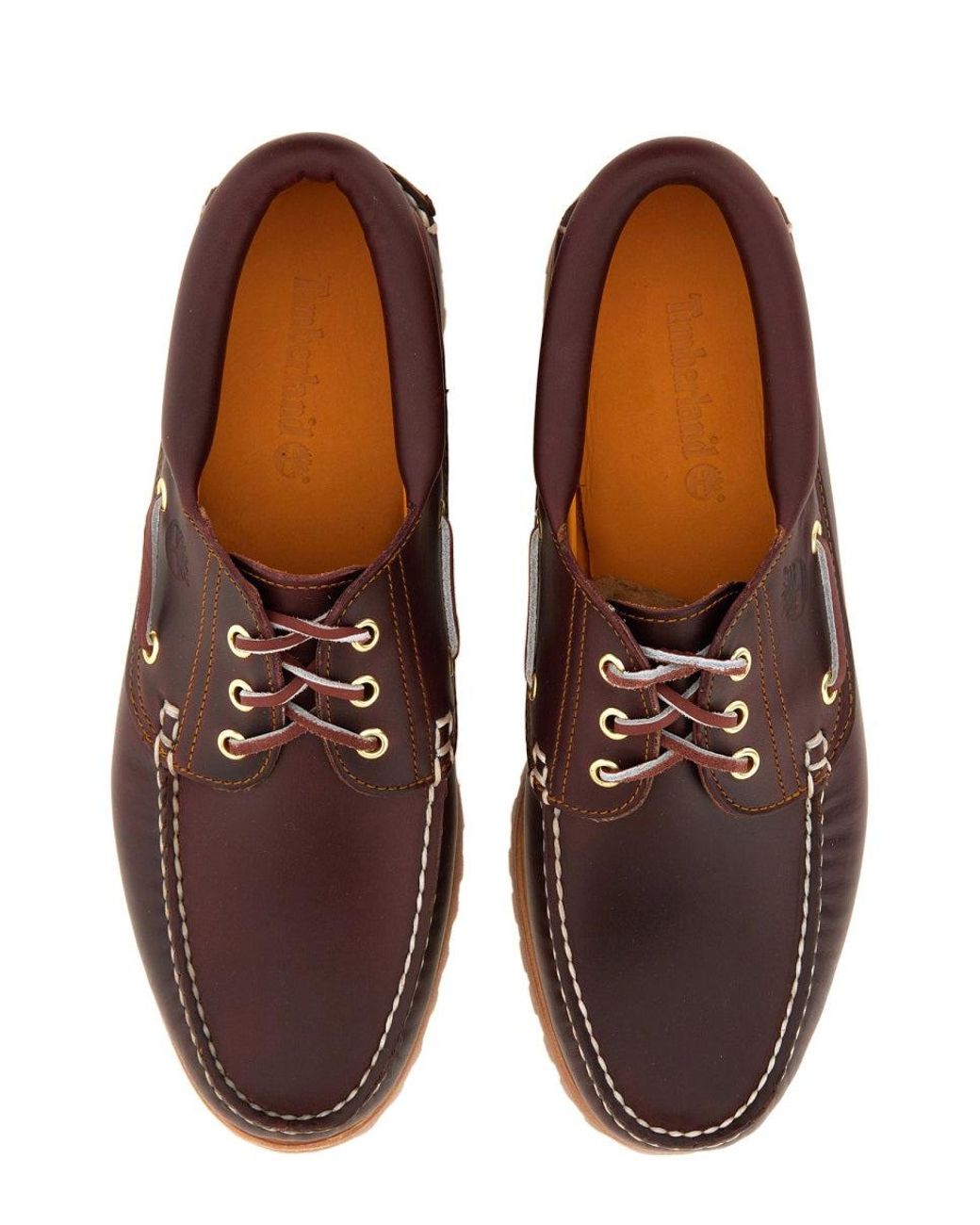 Timberland Brown Authentic Boat Moccasin