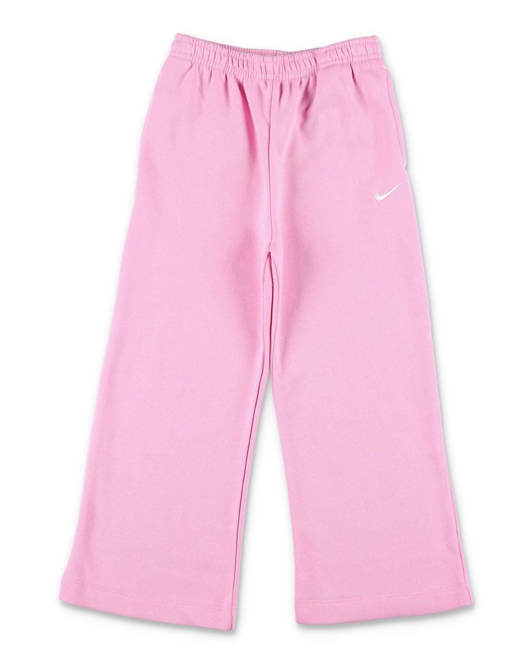 Nike Pink Girls' Soft Fleece Mini Two-Piece Half-Zip Sweatshirt & Wide-Leg Pants Set