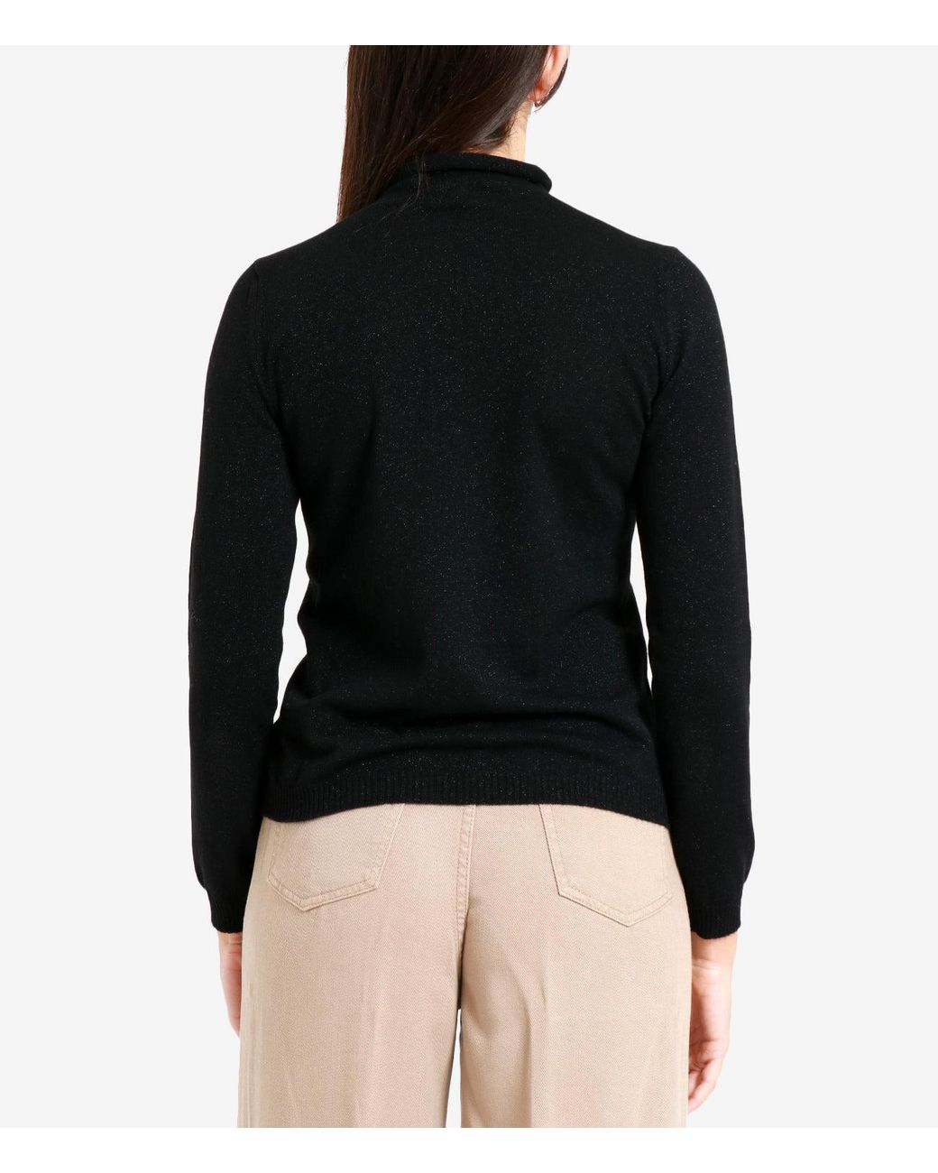 Pulls Noir Gran Sasso en coloris Black