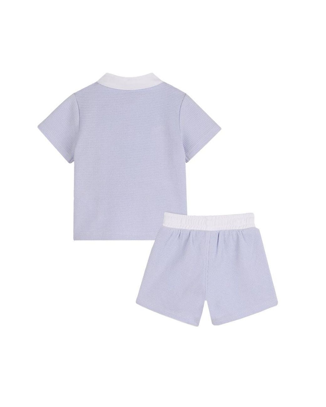 Boss White Set Polo+Short