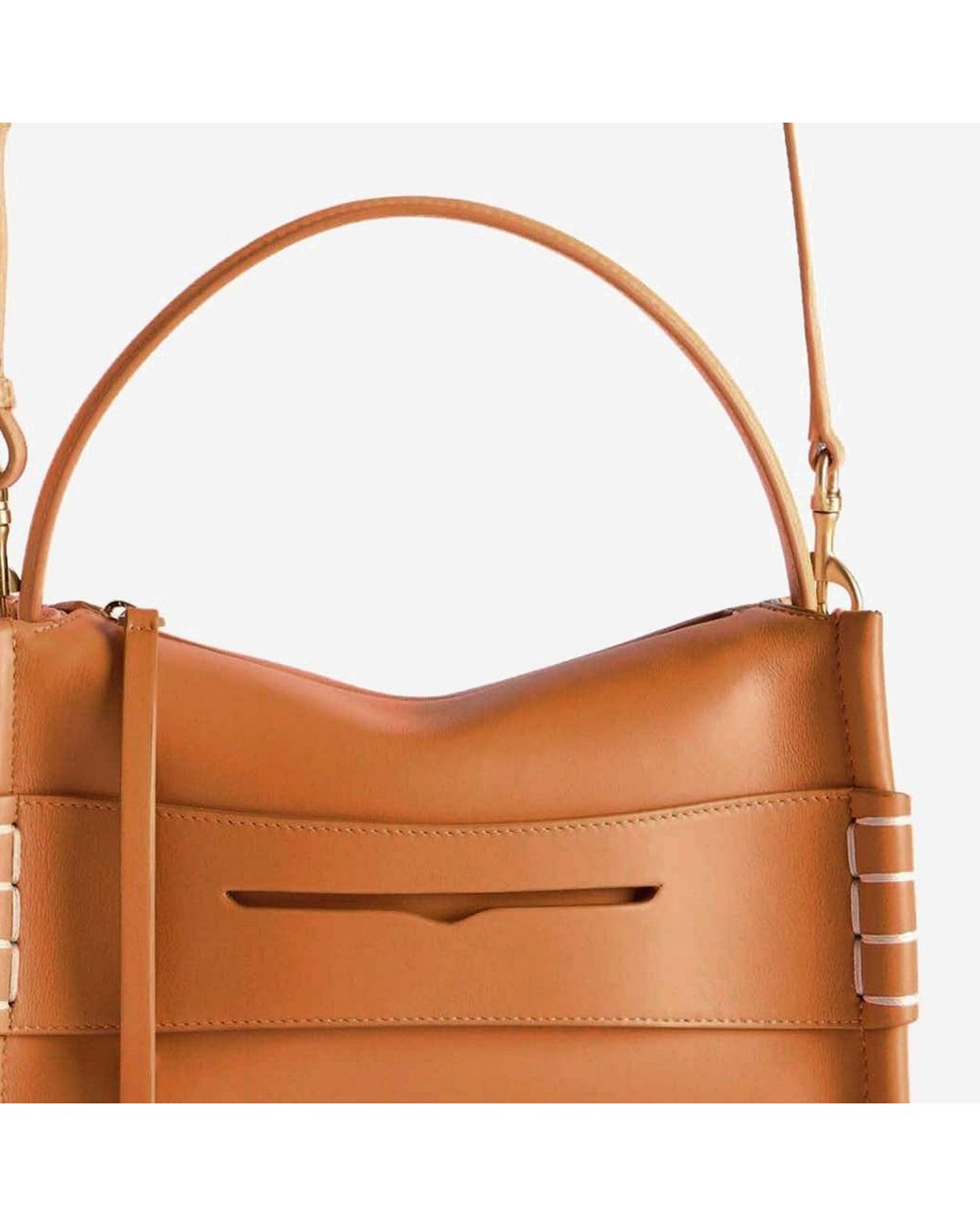 J.W. Anderson Brown Shoulder Bag Leather Loafer