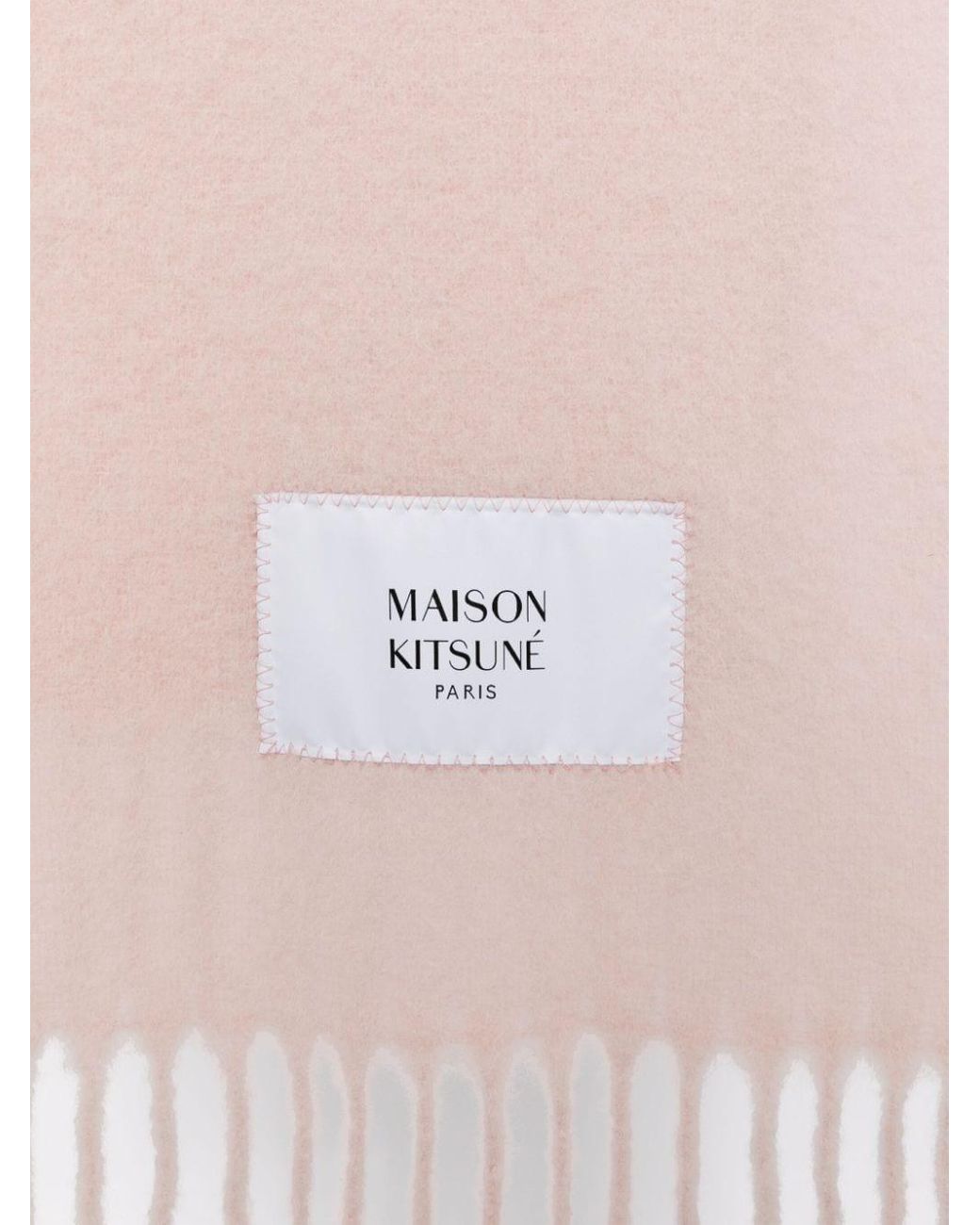 Maison Kitsuné White Scarfs
