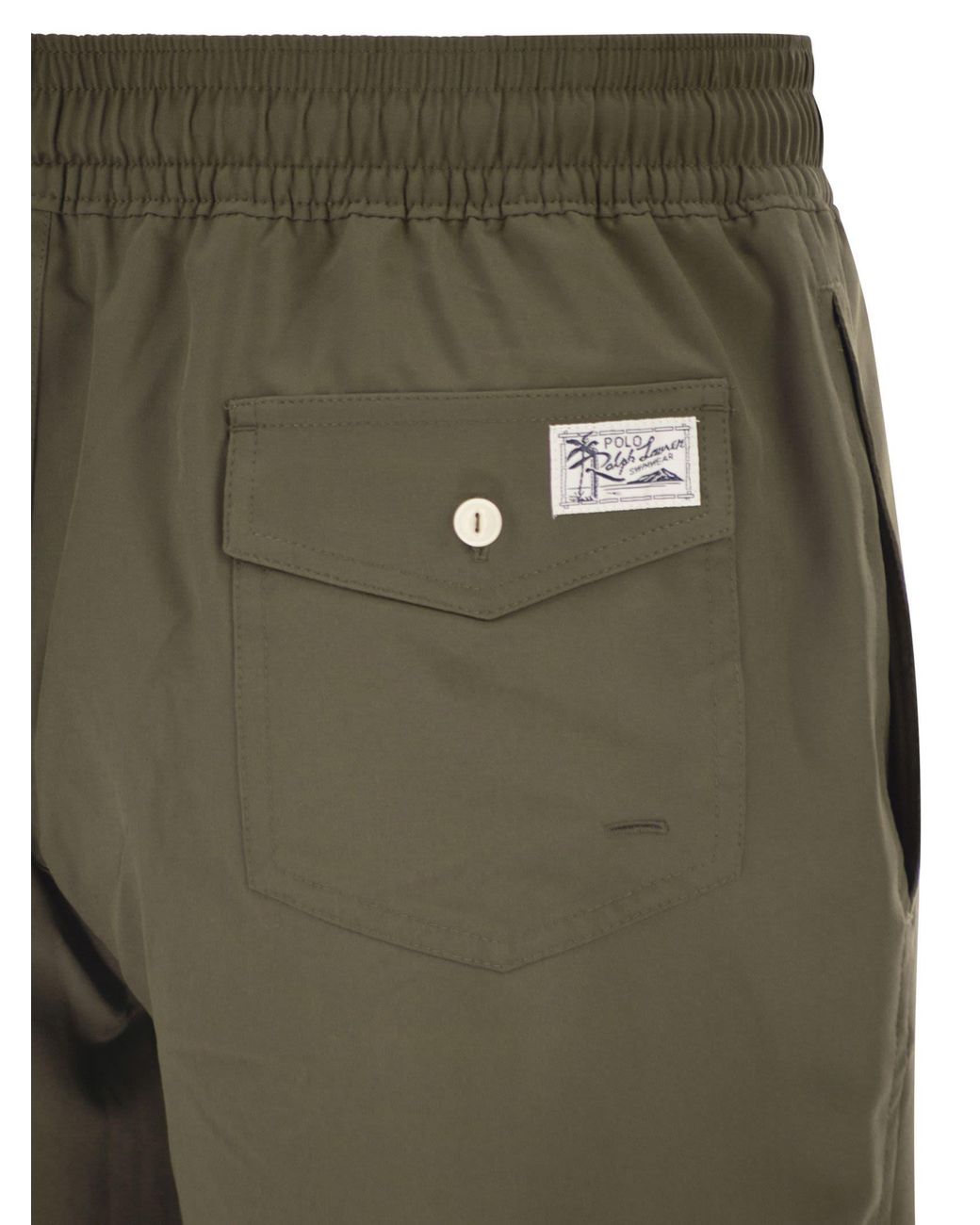 Polo Ralph Lauren Green Traveler Classic 14.6 Cm Beach Boxers for men