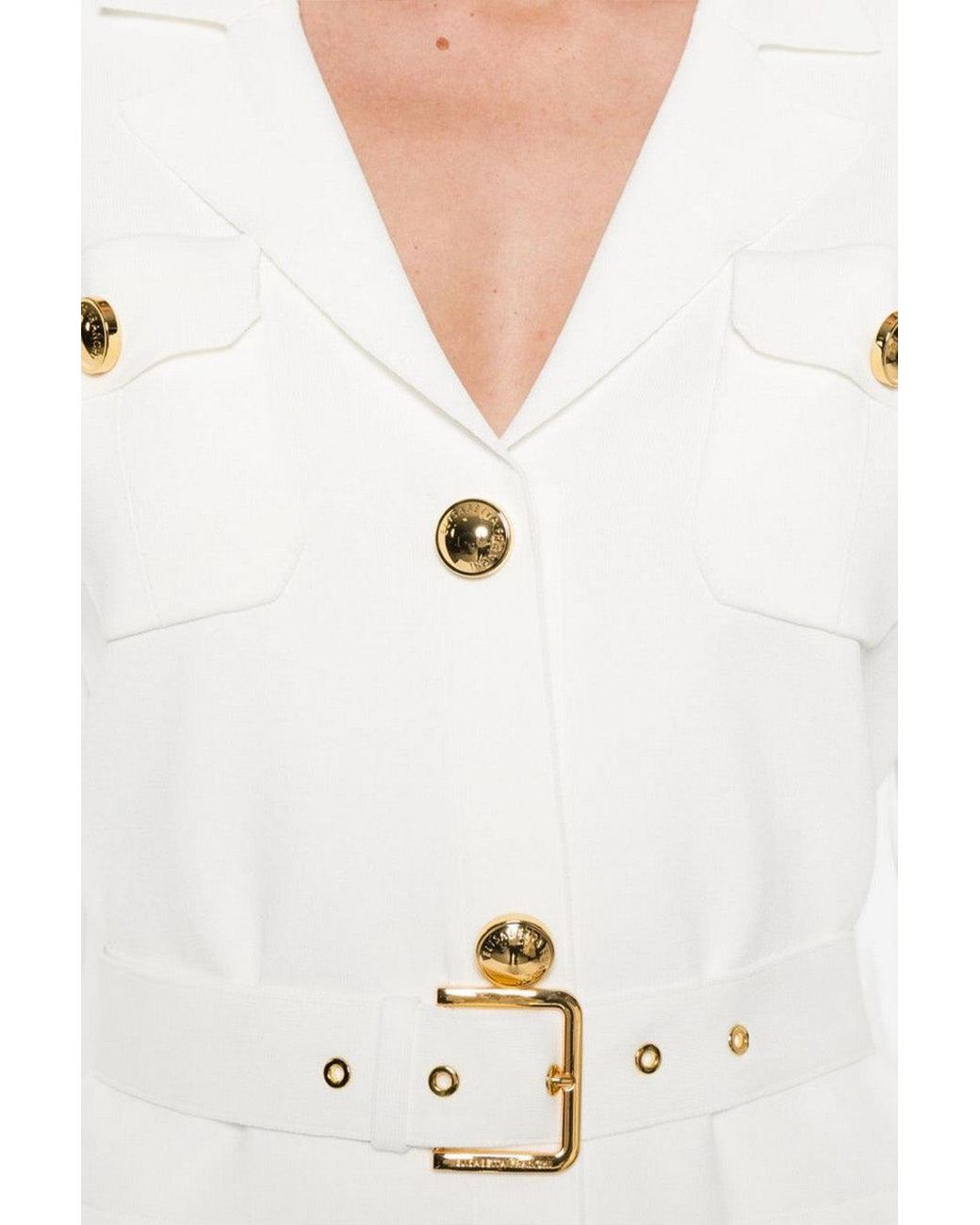 Elisabetta Franchi White Elisabetta Franchi Ivory