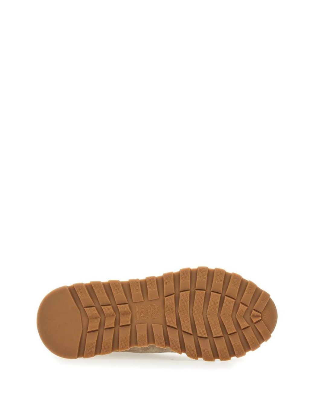 Brunello Cucinelli Natural Leather Running Sneakers