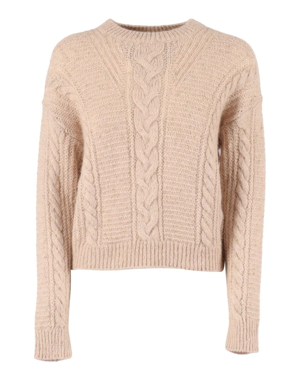 Max Mara Natural Maglia Canottiera Top Crasso