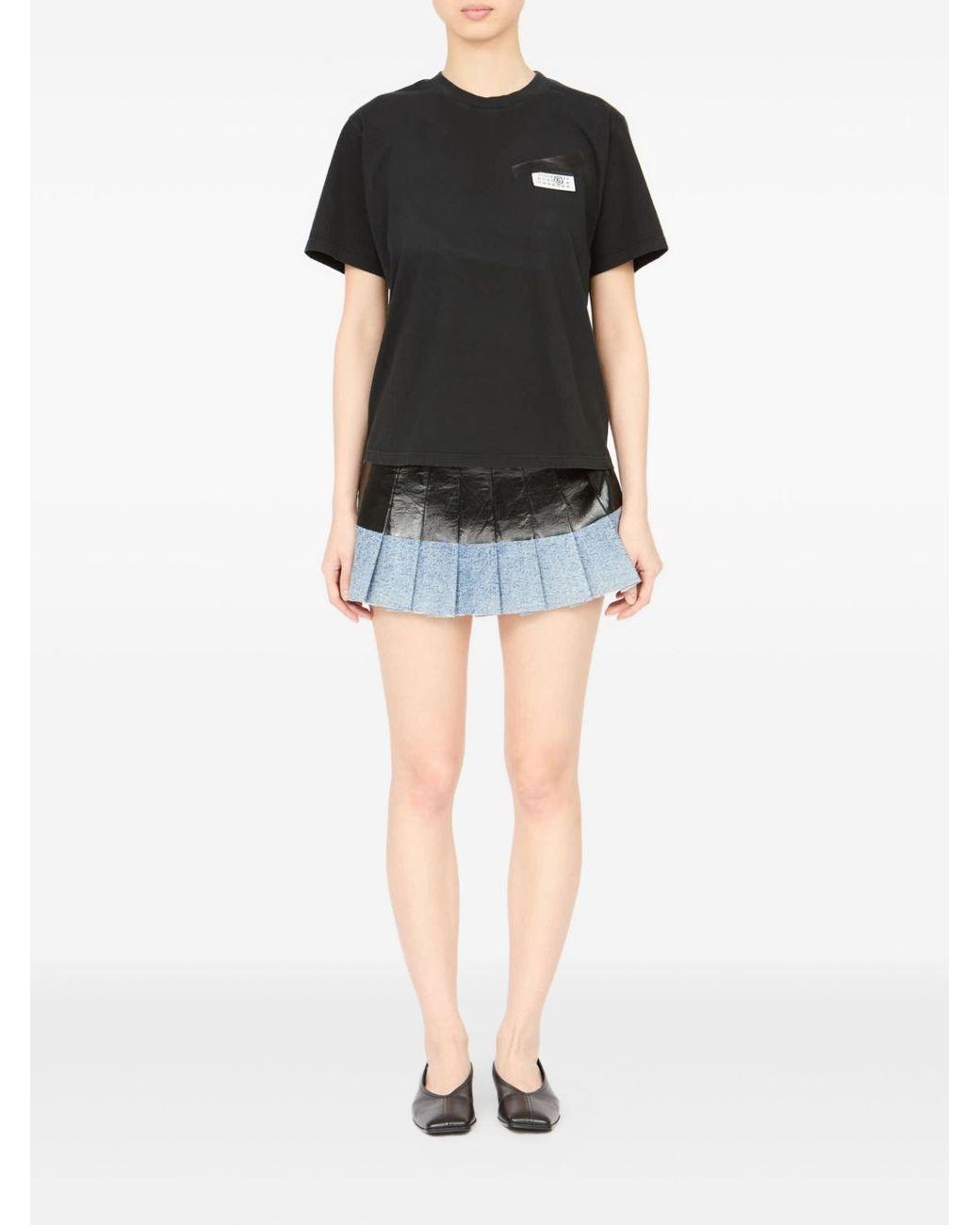 MM6 by Maison Margiela Black T-Shirt
