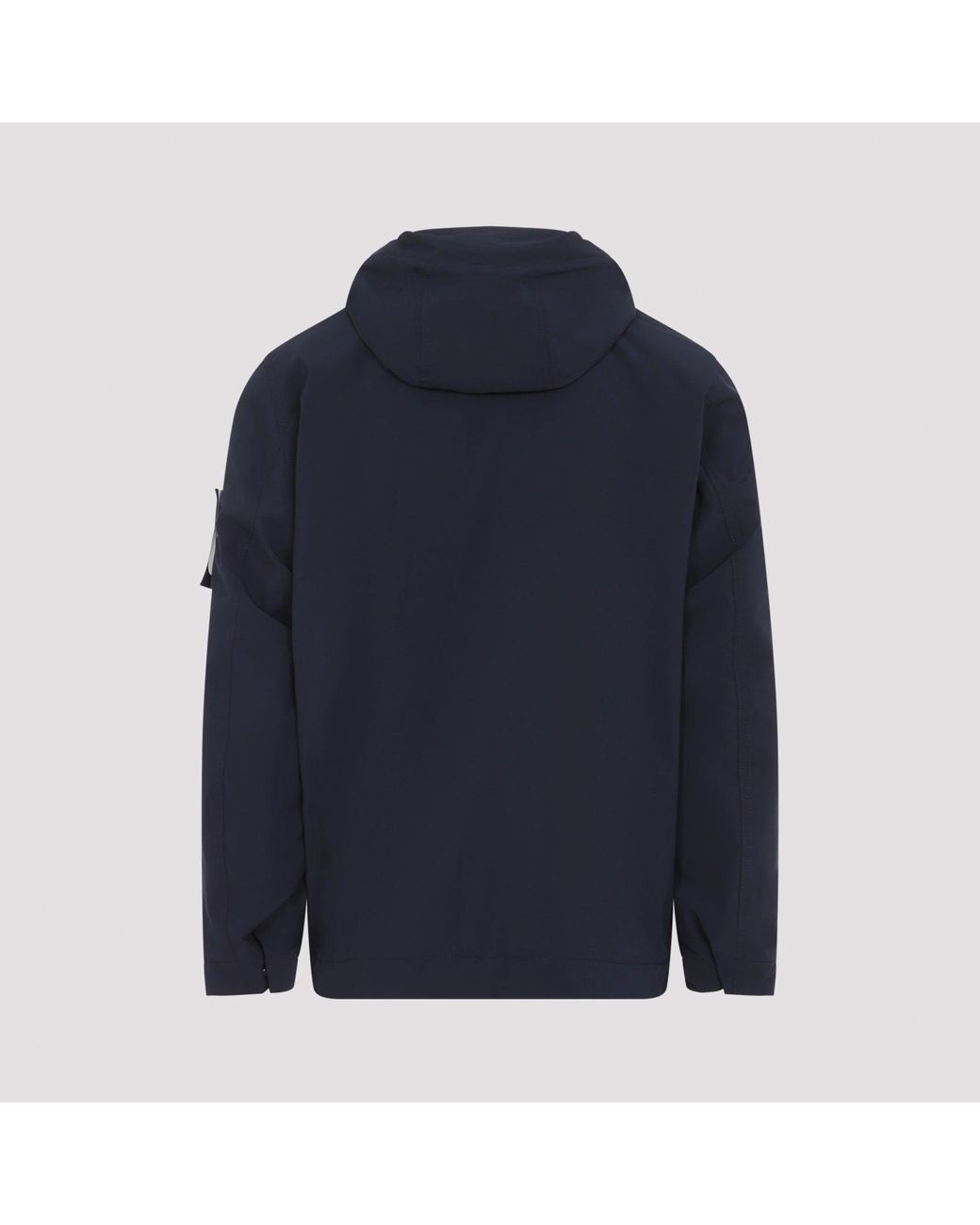 Stone Island Blue Short Parka for men