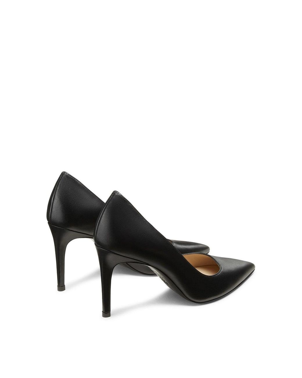 Stuart Weitzman Black Dekolleté Schwarz
