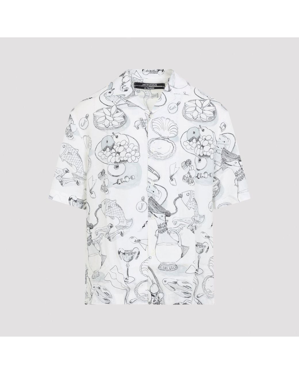 Jacquemus Cocktailshirt in het White voor heren