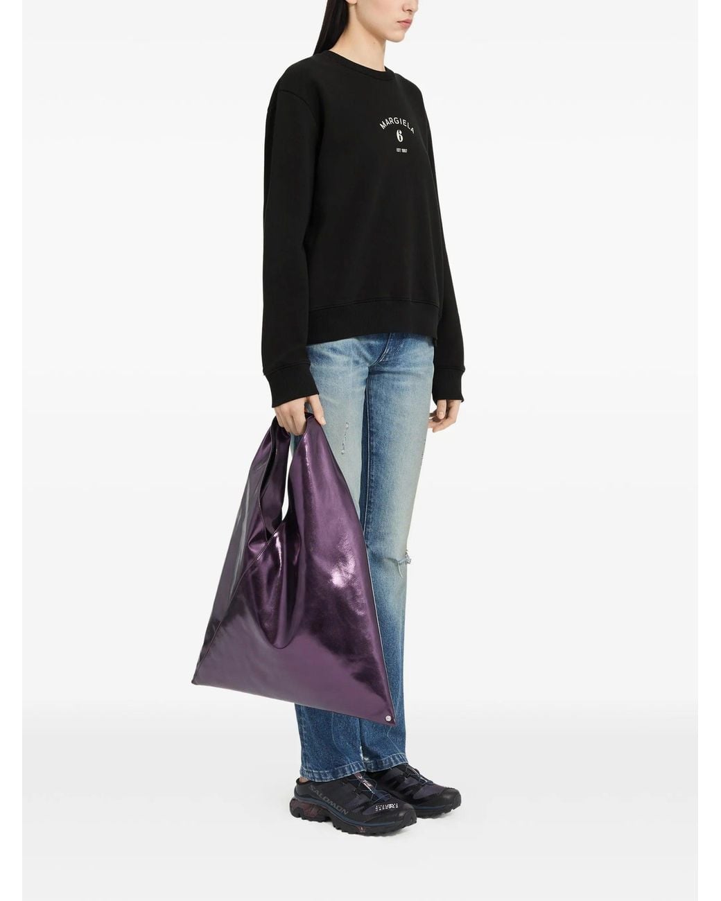MM6 by Maison Margiela Black Sweatshirt