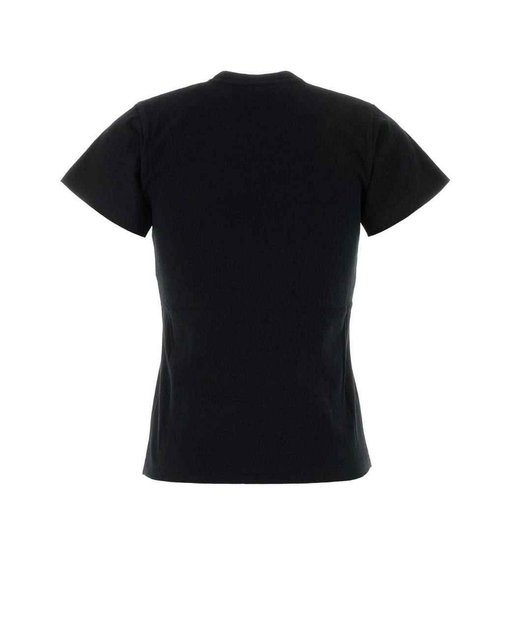 The Row Black Cotton Duca T-Shirt
