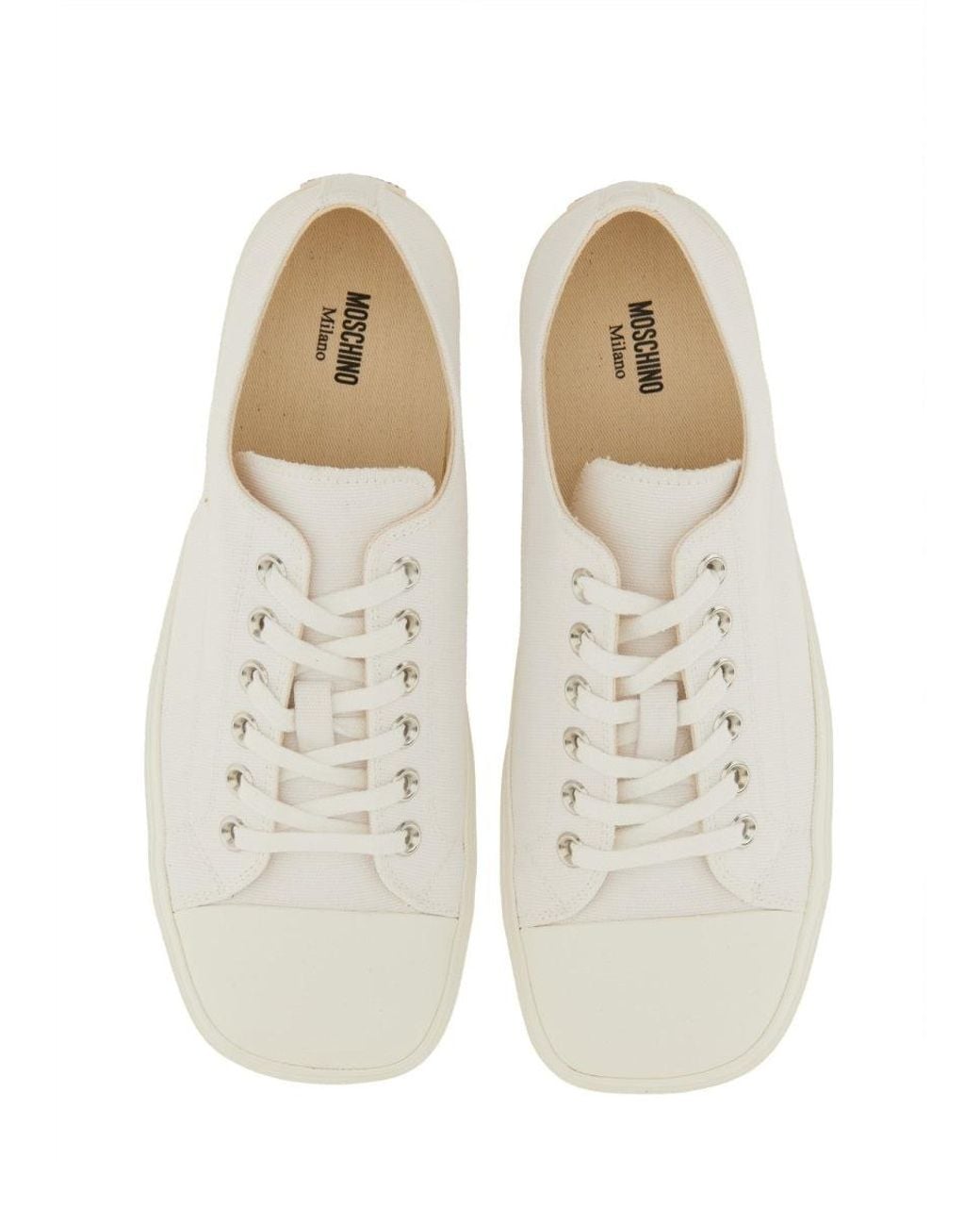 Moschino White Edge" Sneaker for men
