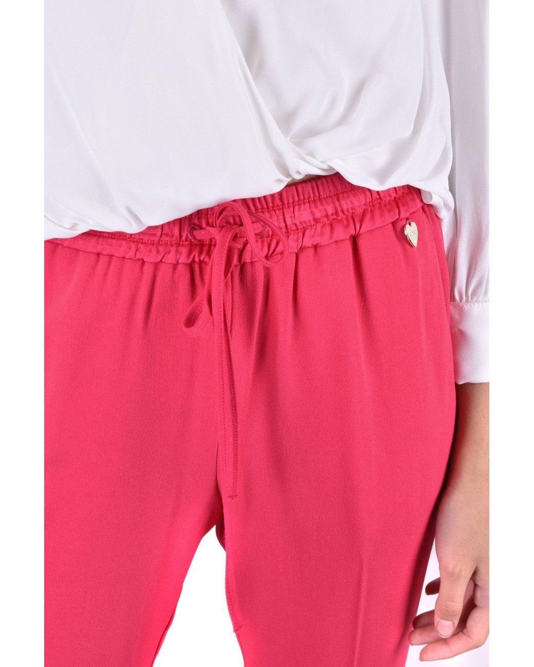 Twinset Broek Rood in het Red