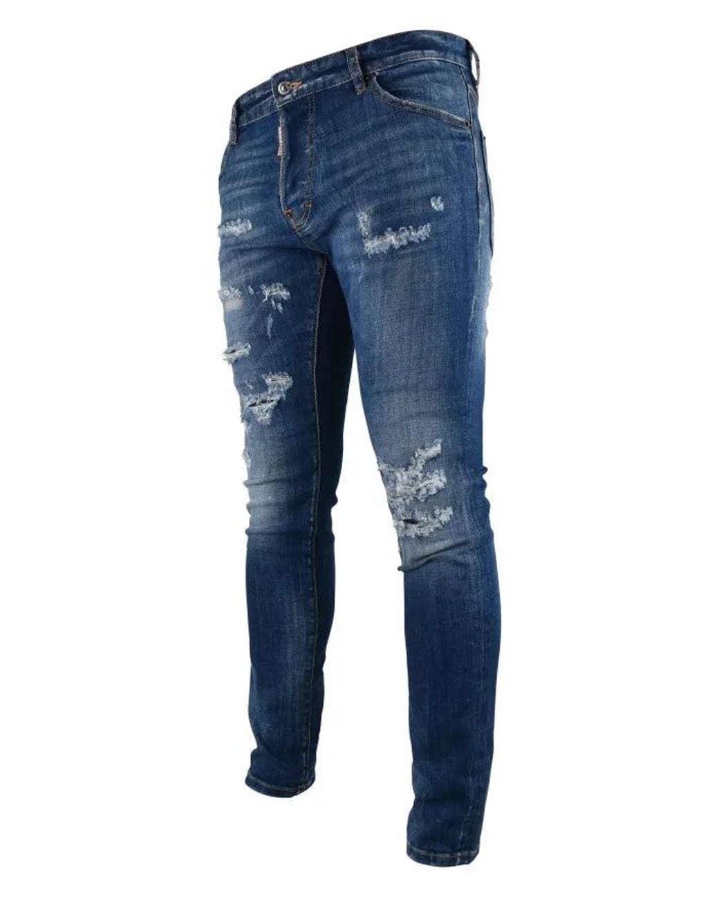 DSquared² Blue Teddy Jean