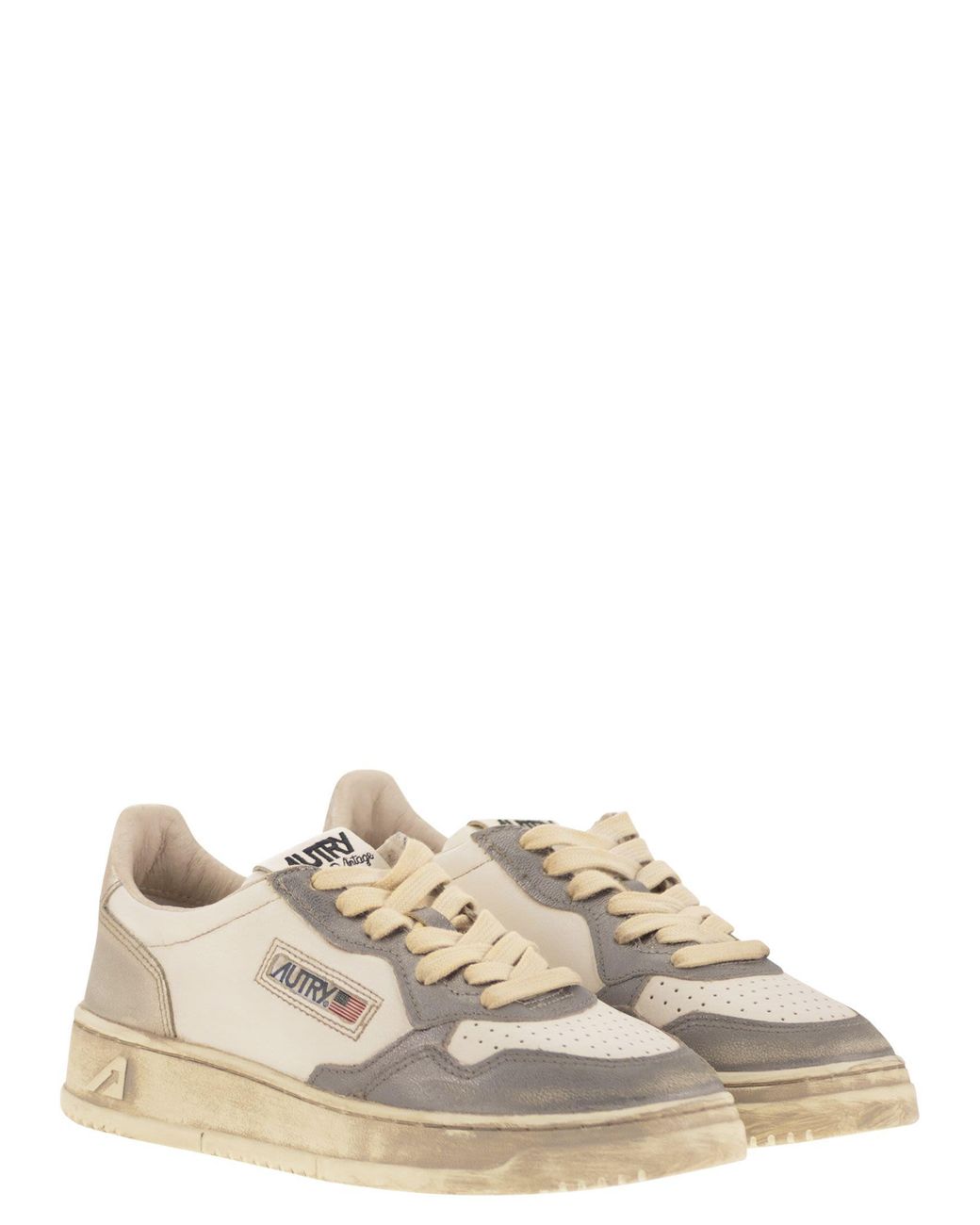 Autry Natural Medalist Super Vintage Trainer
