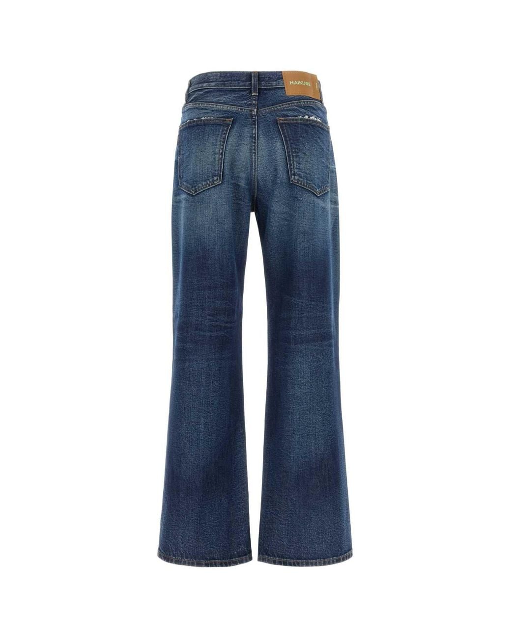 Haikure Blue Denim Korea Jeans For