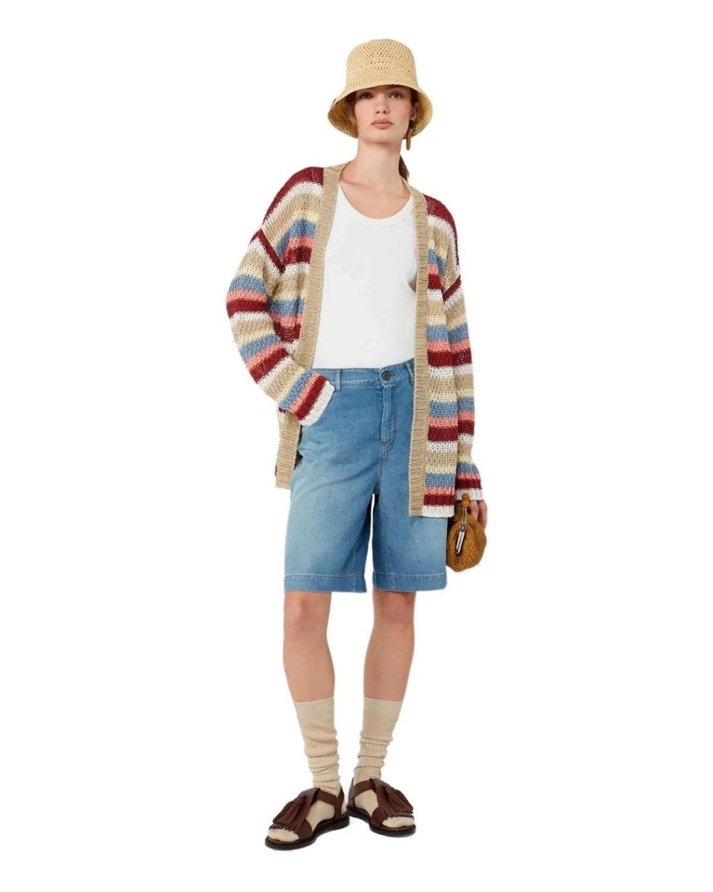 Weekend by Maxmara Blue Ozono Bermuda