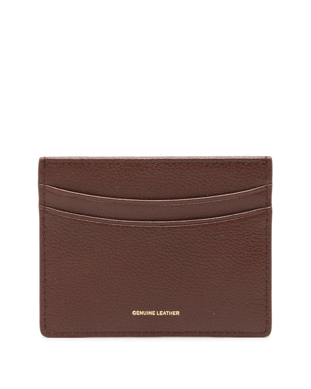 Emporio Armani Brown Card Holder