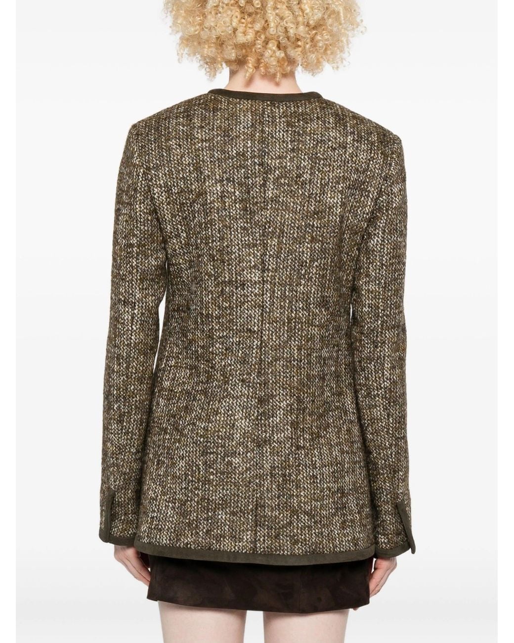 Golden Goose Deluxe Brand Green Journey W's Long Boxy Jacket