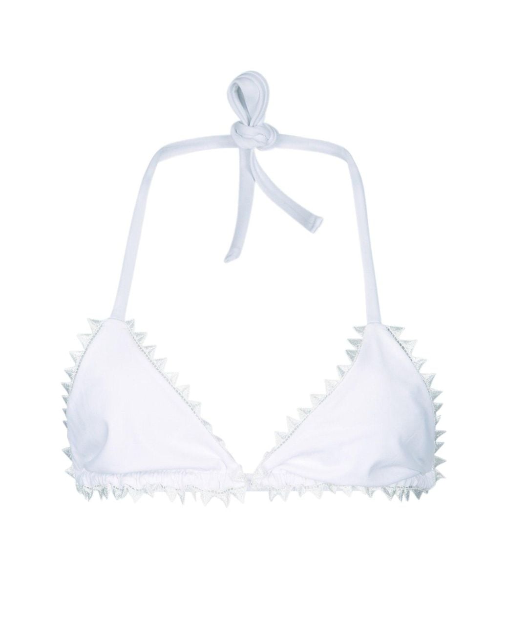 Jacquemus White Le Haut De Maillot Picot