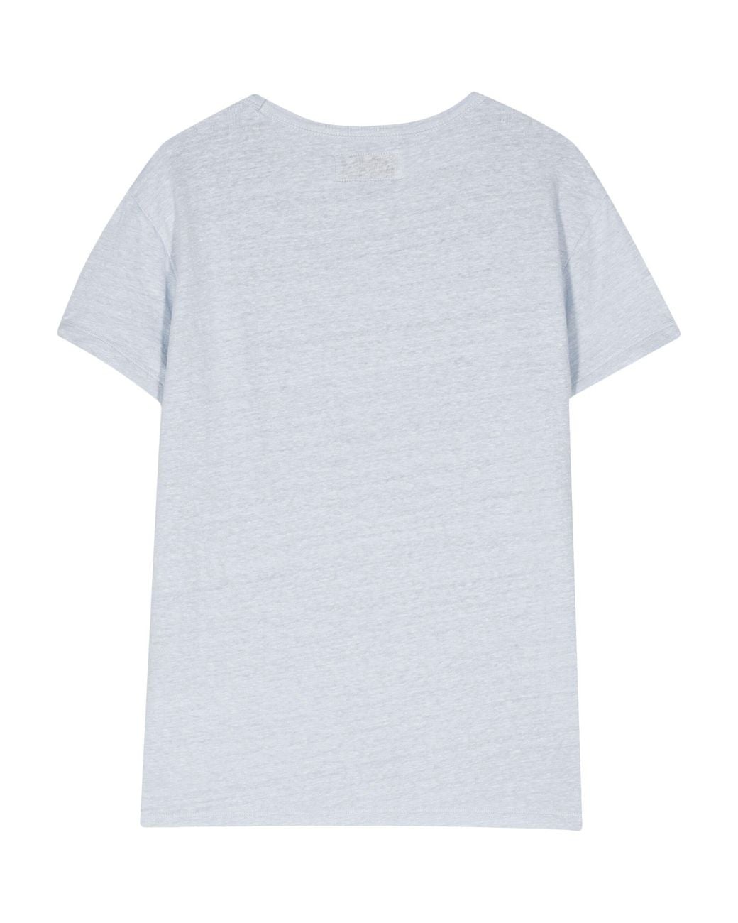 Officine Generale White Lara Piece Dyed French Linen for men