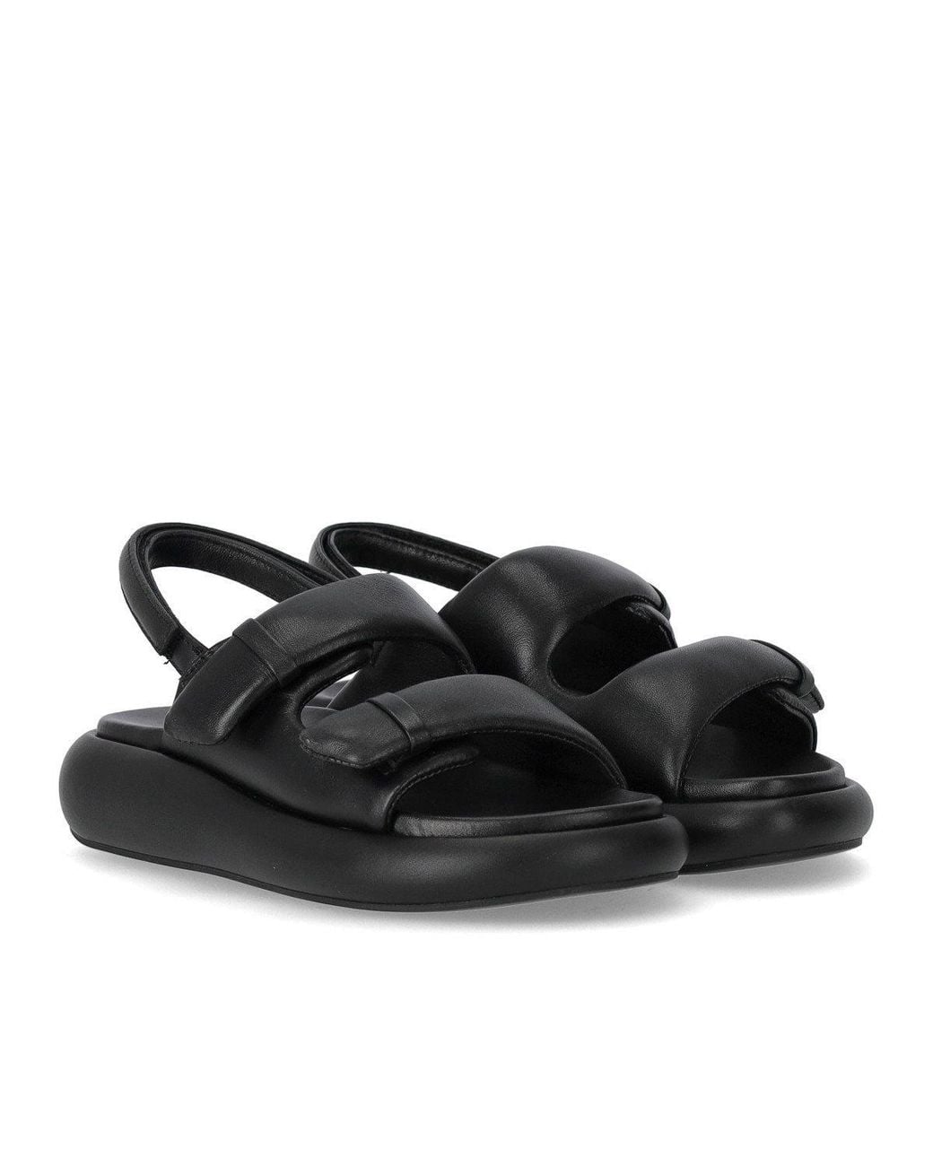 Ash Black Vinci Platform Sandal