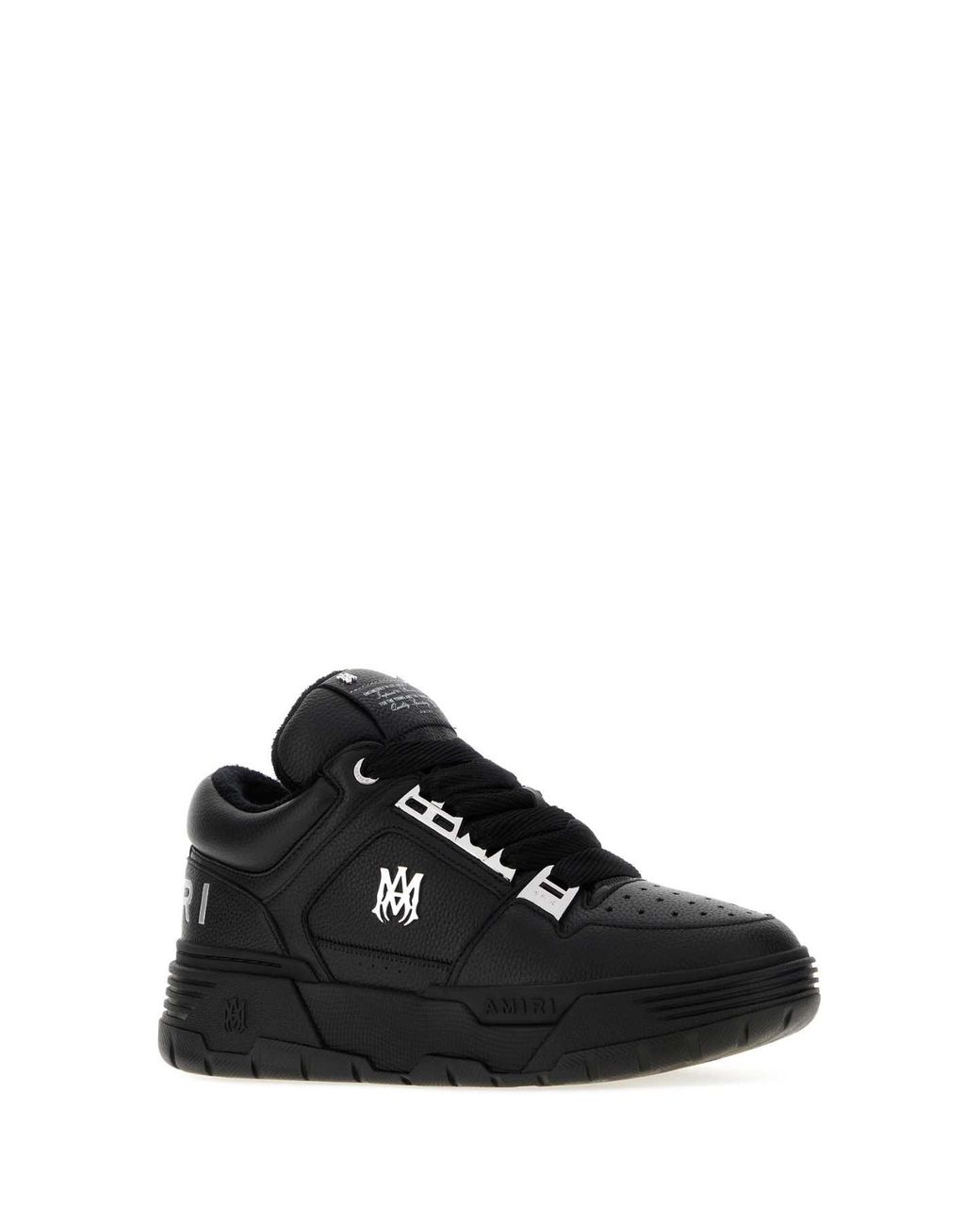 Amiri Black Leather Ma-1 Sneakers